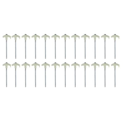 Tent Peg Screw-In Set 25pc Glow In The Dark