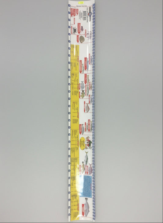 Neptune Fish Measure Sticker SA