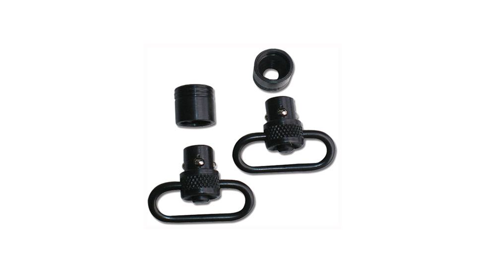 Grovtec Pair 1” Standard Flush Cup QD Push Button Sling Swivels #GTSW06