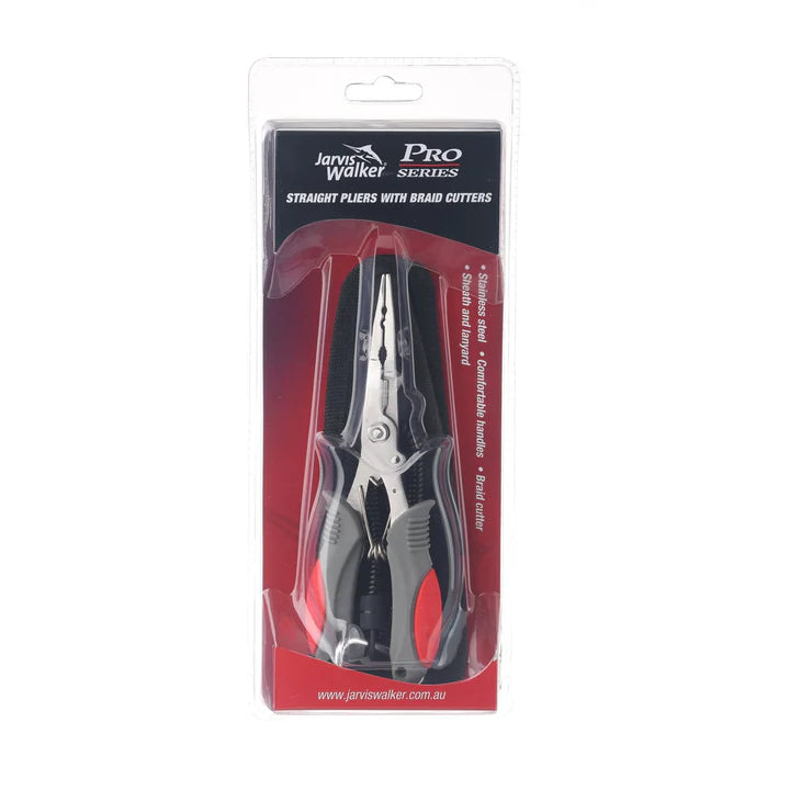 Jarvis Walker Straight Pliers with Braid Ctters