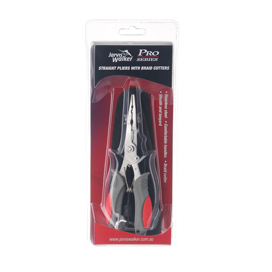 Jarvis Walker Straight Pliers with Braid Ctters