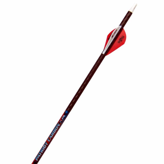 Redzone Patriot Carbon "Blazer Vane" 350 Spine Arrow - ATA
