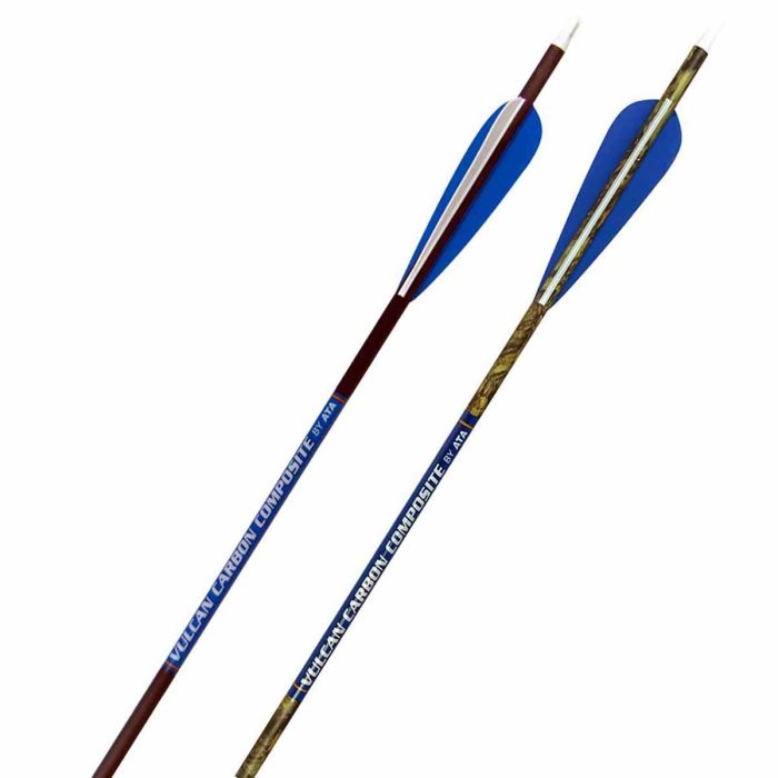 Redzone Vulcan Carbon Composite Arrow - 400 Spine - ATA