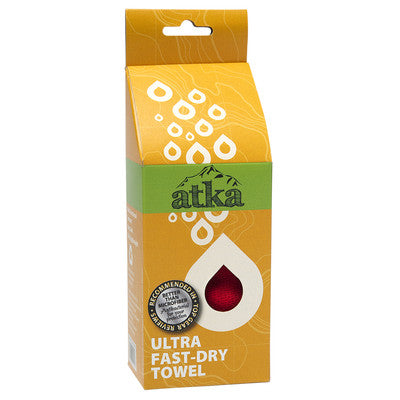 Ultra Light Fast Dry Towel Small - Red