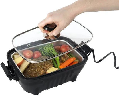 Offroad Portable 12V Roaster Stove | 1.9L Electric Cooker