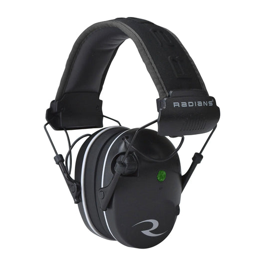Radians R3200 Dual Mic Electronic Aqua/Gray Ear Muff
