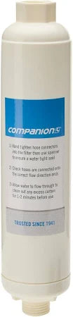 Companion Caravan Inline Water Filter