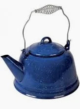 Campfire Classic Enamel Kettle 2.5L - Blue