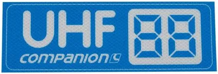 Companion UHF Channel Sticker