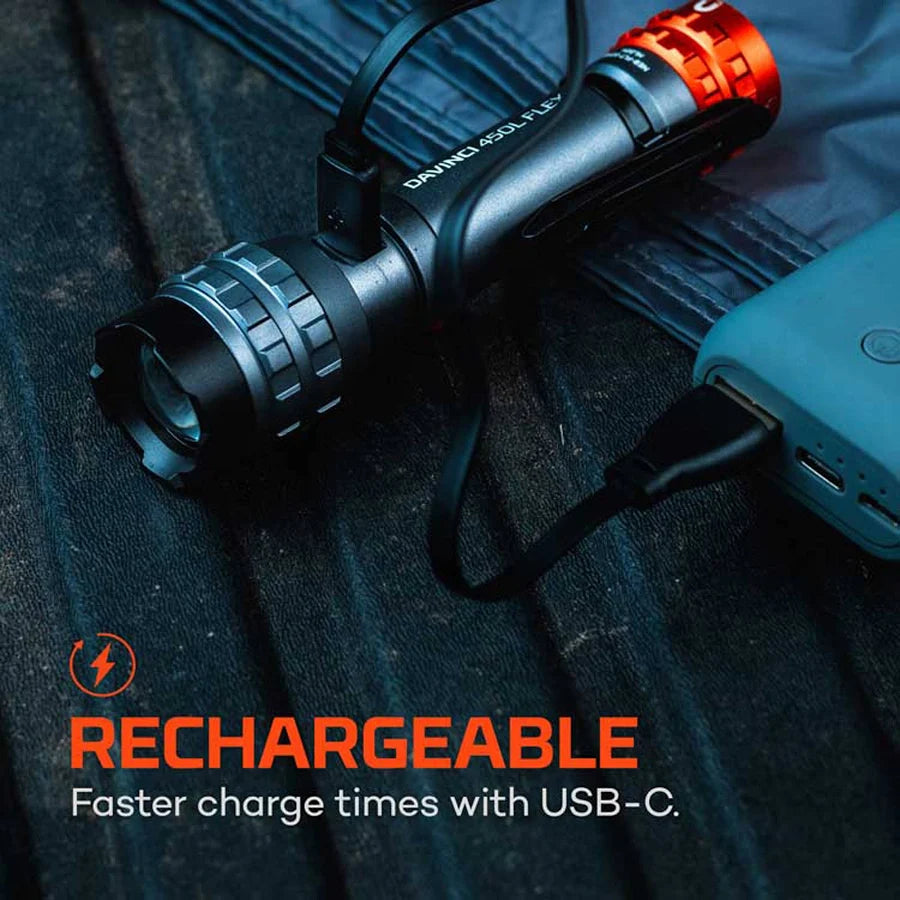 NEBO - DAVINCI 800L, Rechargeable Flashlight + Power Bank