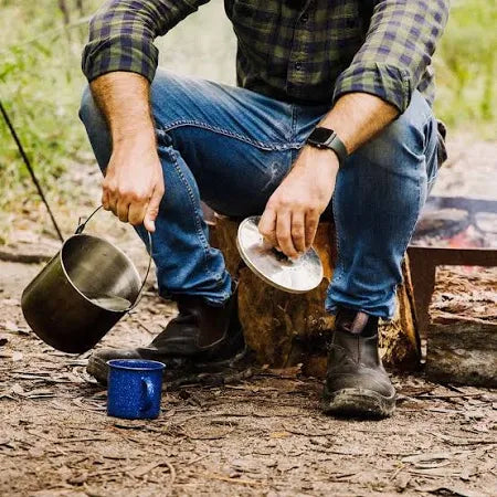 Campfire Stainless Steel Billy, 2.8 Litre