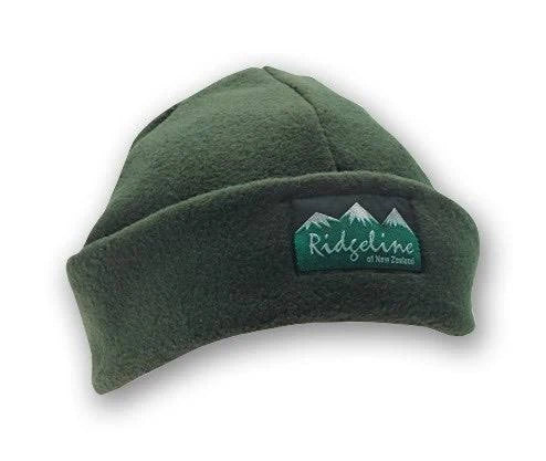 Ridgeline Polar Fleece Adult Beanie Olive