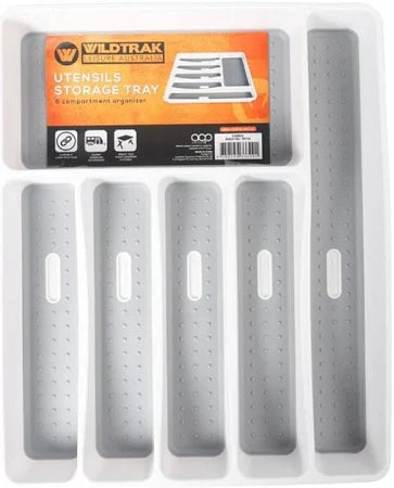 Wildtrak Leisure Australia Non Slip Utensil Storage Tray