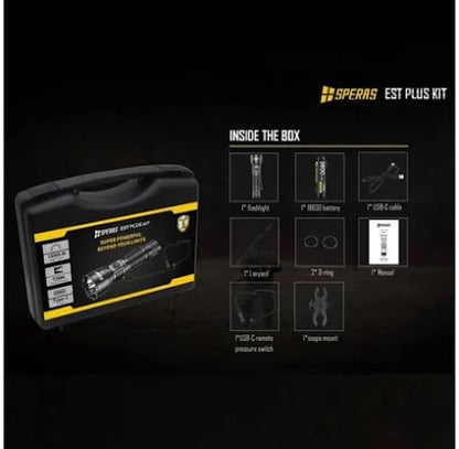 Speras Est Plus LED Torch Hunters Kit