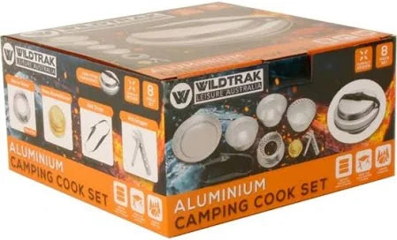 Wildtrak Aluminium Camping Cook Set