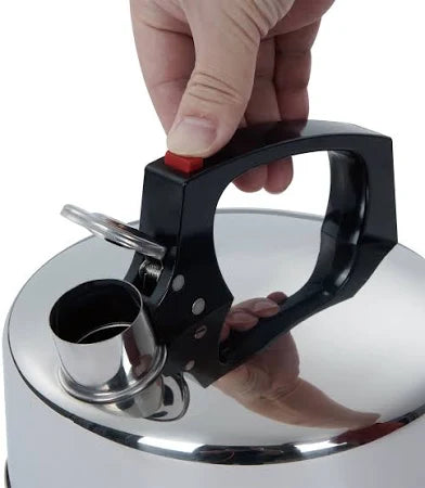 Campfire Stainless Steel Whistling Kettle, 2 Litre