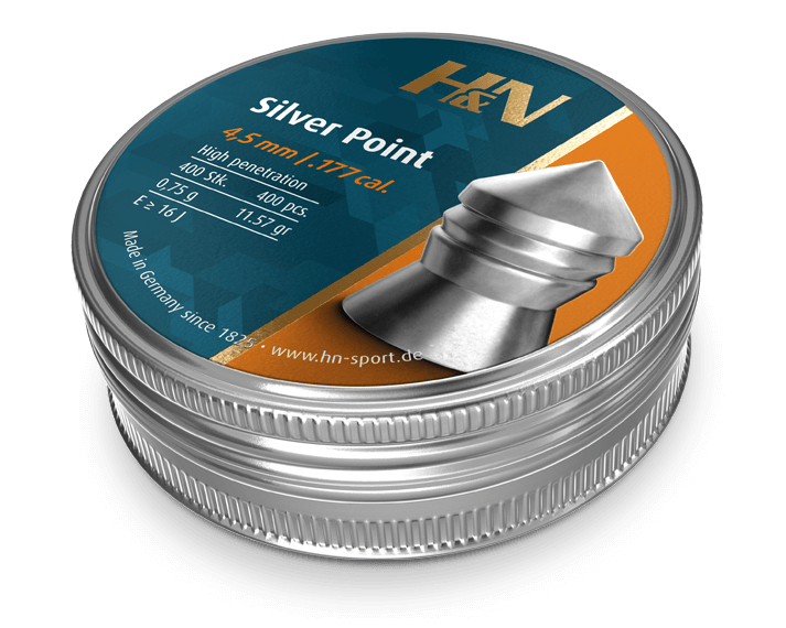 H&N Silver Point.177 cal 11.57 (400pk)