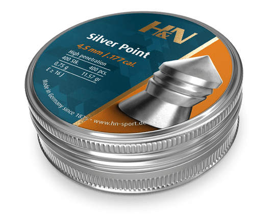 H&N Silver Point.177 cal 11.57 (400pk)