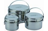 Campfire Stainless Steel Pot 6−Piece Set