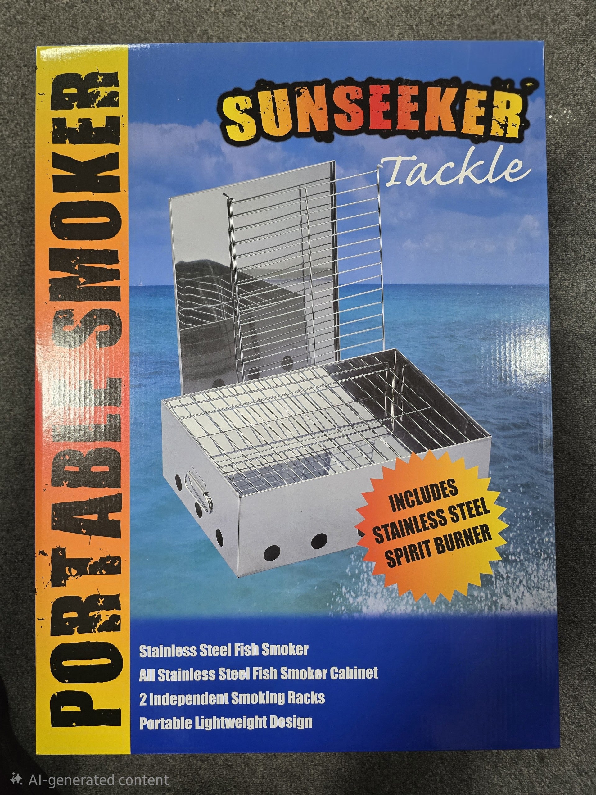 Sunseeker fish smoker - Large – Gawler Fishing and Outdoors