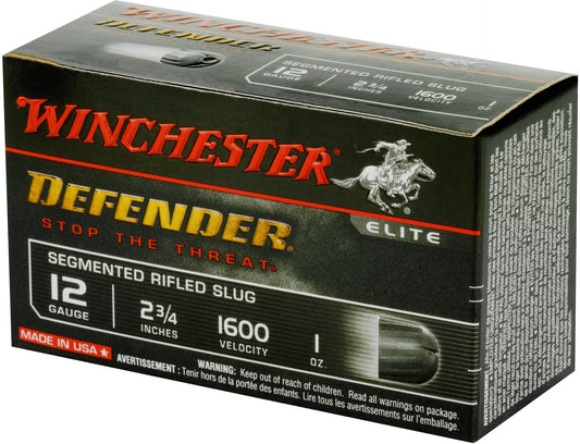 Winchester Defender 12ga Segmented Rifled Slug 10pk